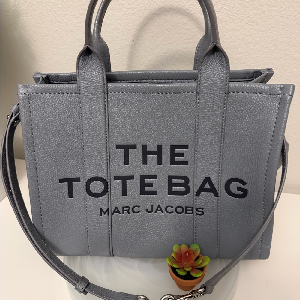 Marc Jacobs Slate Blue Tote Bag